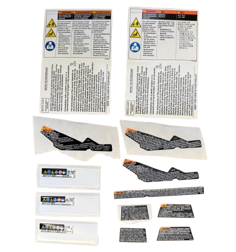 Graco 17P681 Warning Label